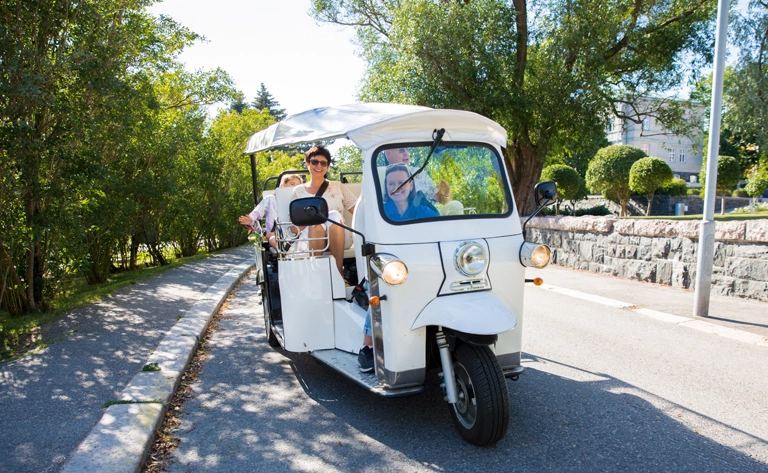 Balade en tuk-tuk