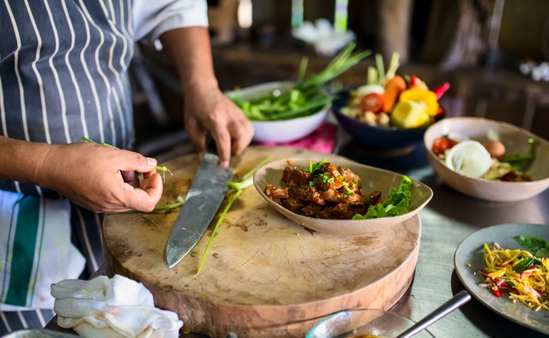 Cours de cuisine khmère